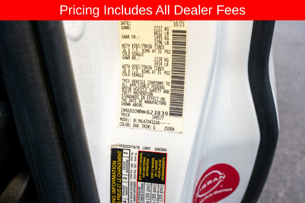 Used 2022 Nissan Frontier S AWD/4WD image 20