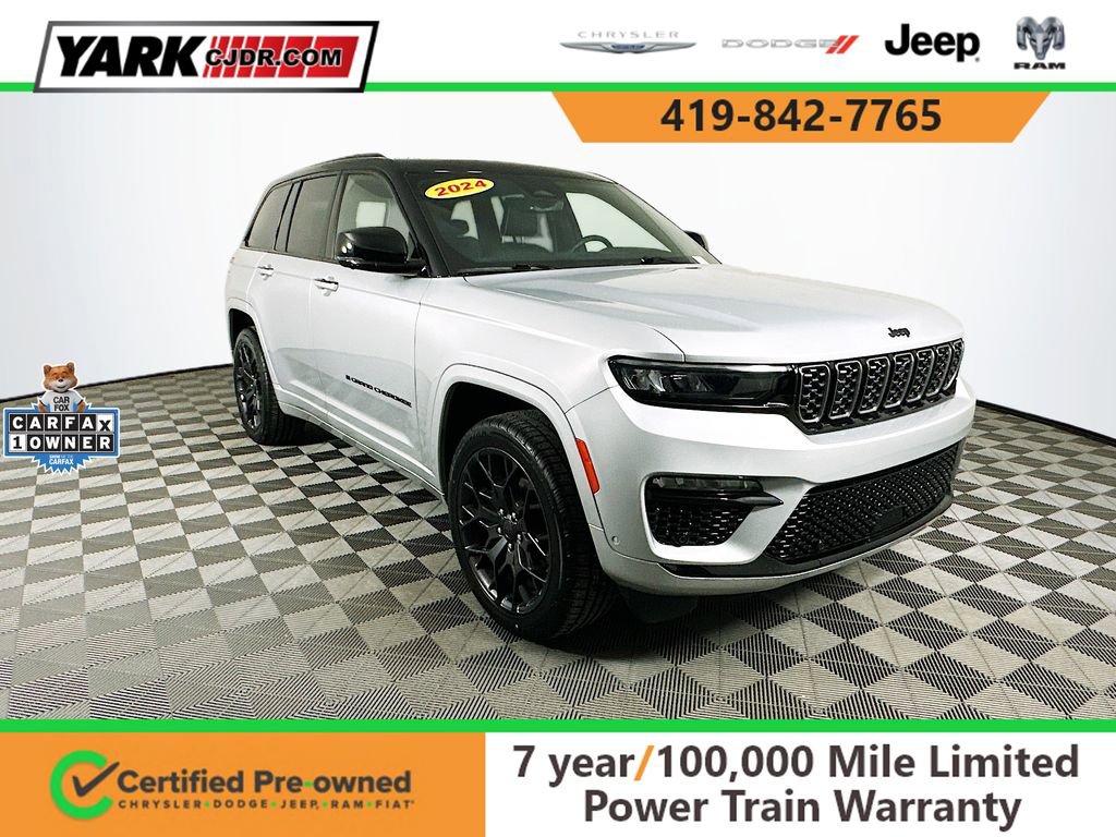 Certified 2024 Jeep Grand Cherokee Summit w/ High Altitude Package