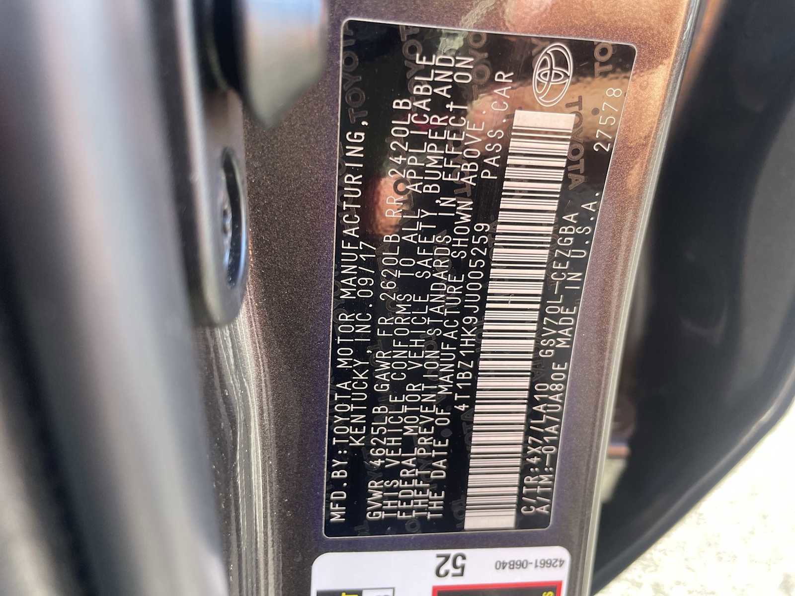 Used 2018 Toyota Camry XLE image 26