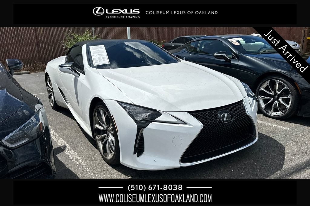 Used 2021 Lexus LC 500 Convertible RWD image 1