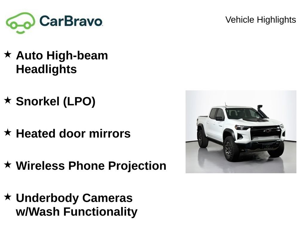 Certified 2025 Chevrolet Colorado ZR2 w/ Technology Package AWD/4WD image 9