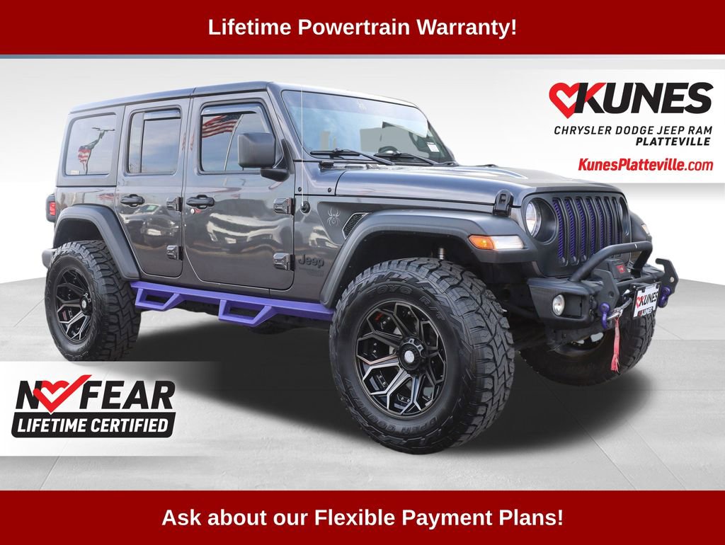 Used 2021 Jeep Wrangler Unlimited Sport image 3