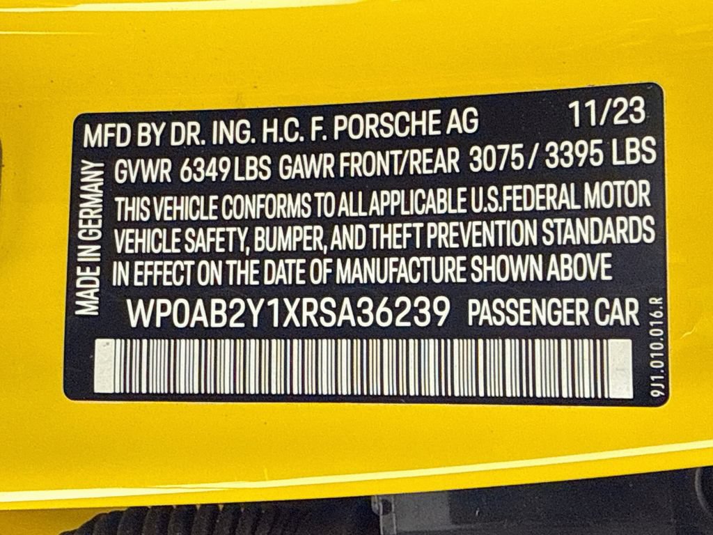 Certified 2024 Porsche Taycan 4S AWD/4WD image 12