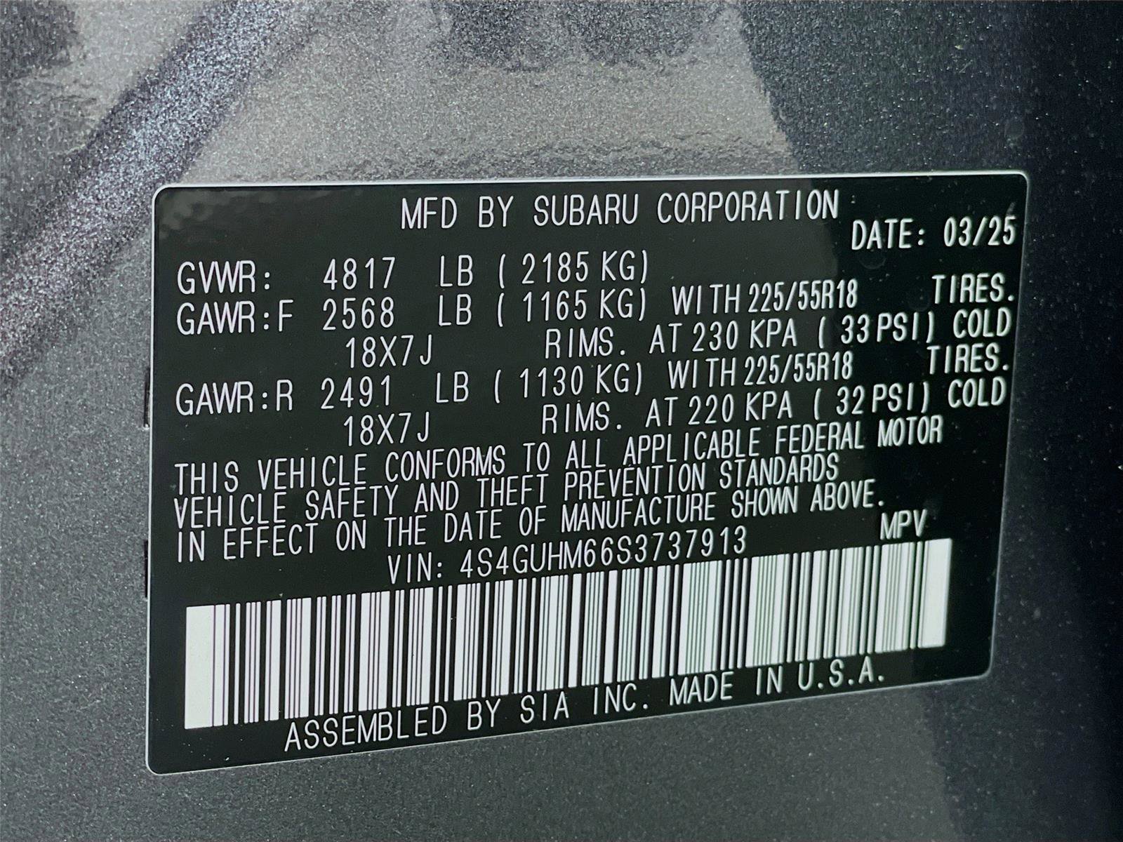 Certified 2025 Subaru Crosstrek 2.5i Limited w/ Popular Package #4A image 24