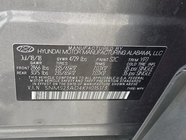 Used 2019 Hyundai Santa Fe SE FWD image 29