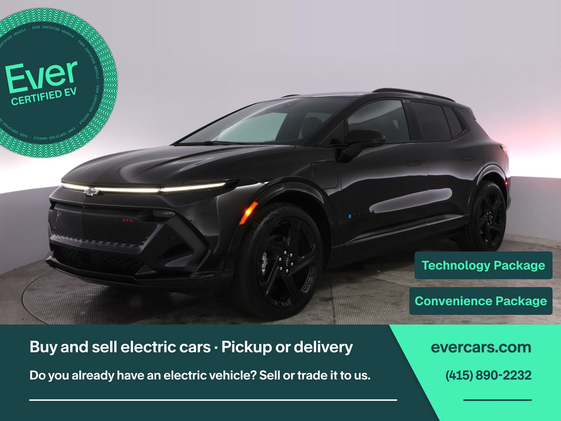 Used 2024 Chevrolet Equinox EV RS FWD image 1
