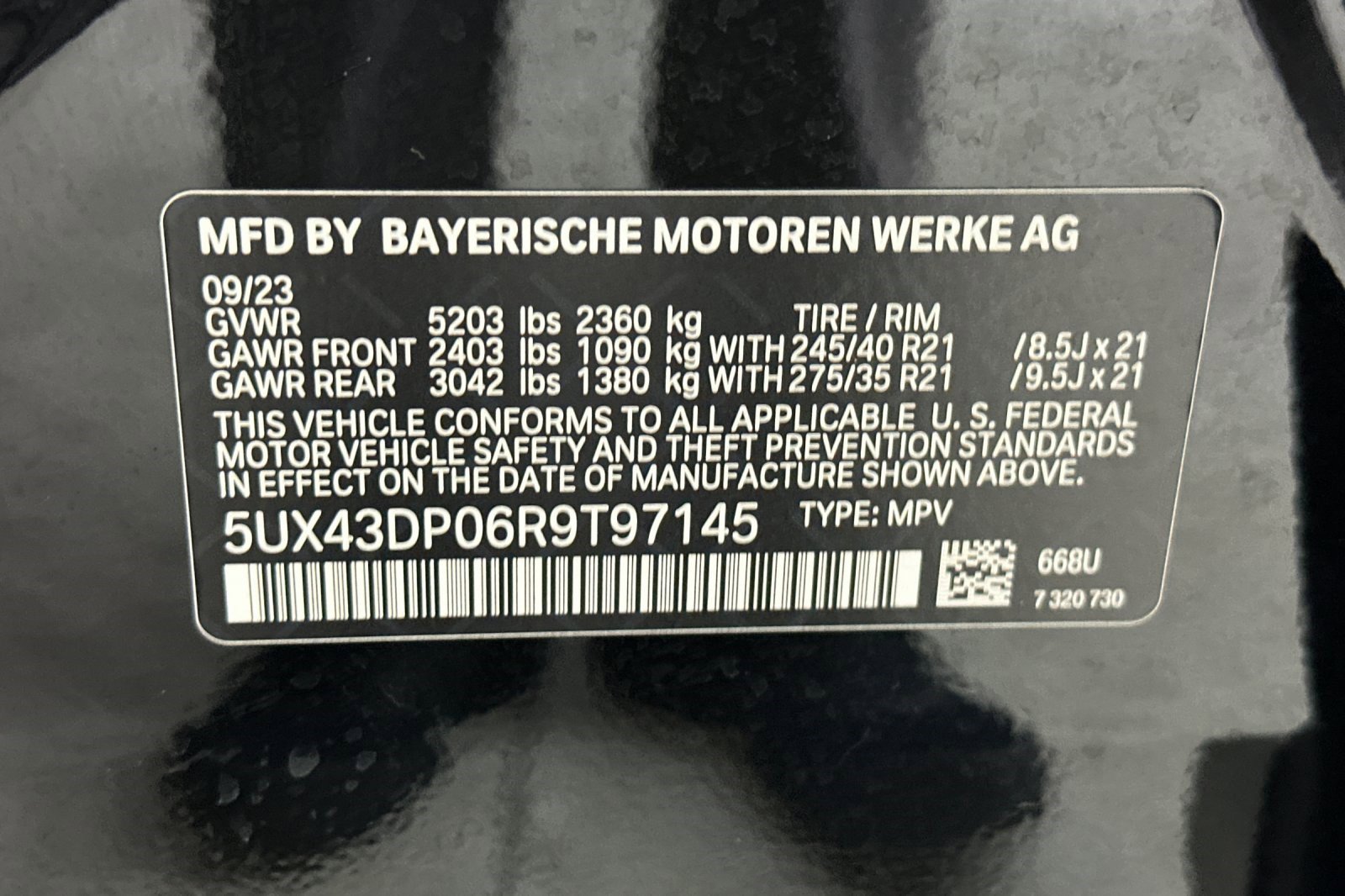 Used 2024 BMW X3 sDrive30i w/ Convenience Package RWD image 20