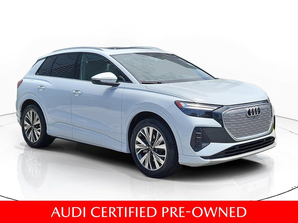 Certified 2023 Audi Q4 e-tron Premium w/ Convenience Package RWD image 1