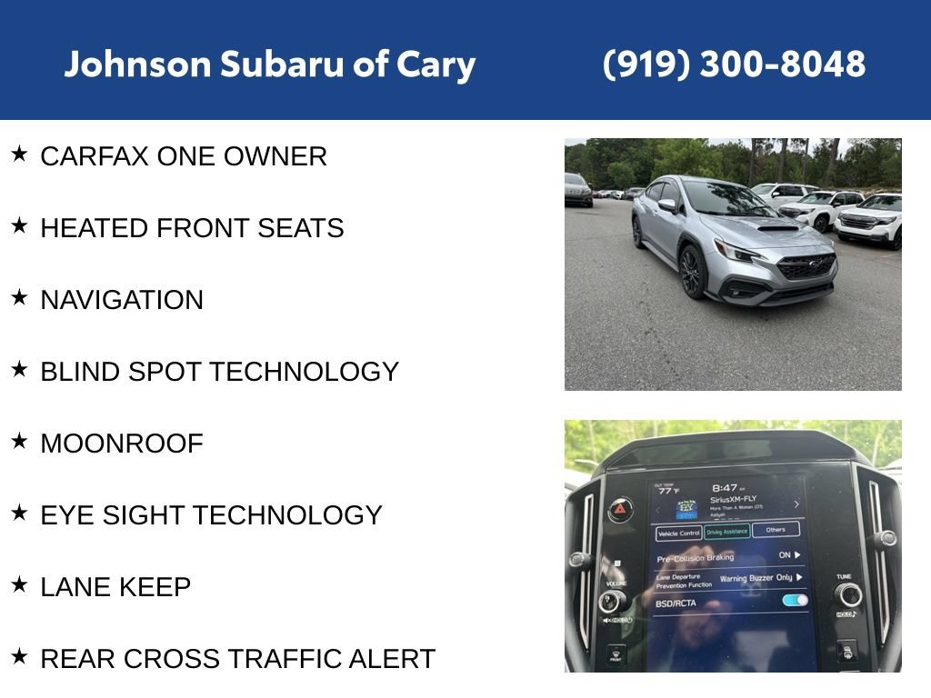 Used 2022 Subaru WRX Limited AWD/4WD image 6