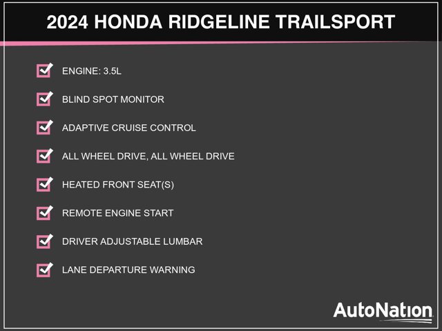 Used 2024 Honda Ridgeline TrailSport image 3