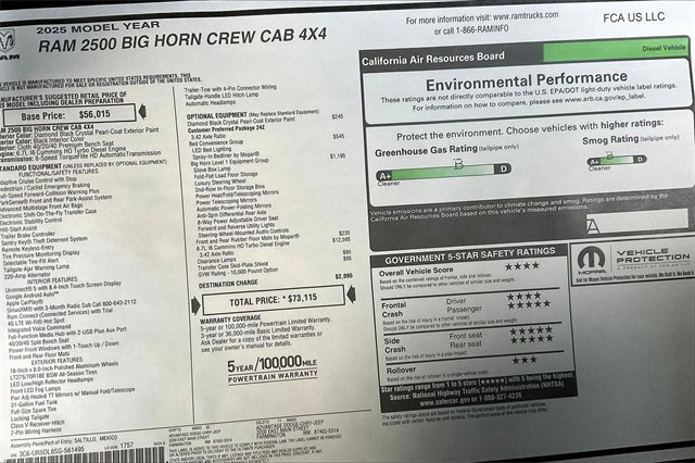 New 2025 RAM 2500 Big Horn image 14