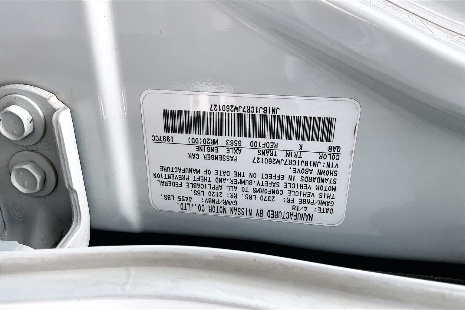 Used 2018 Nissan Rogue Sport SV w/ SV Technology Package AWD/4WD image 34