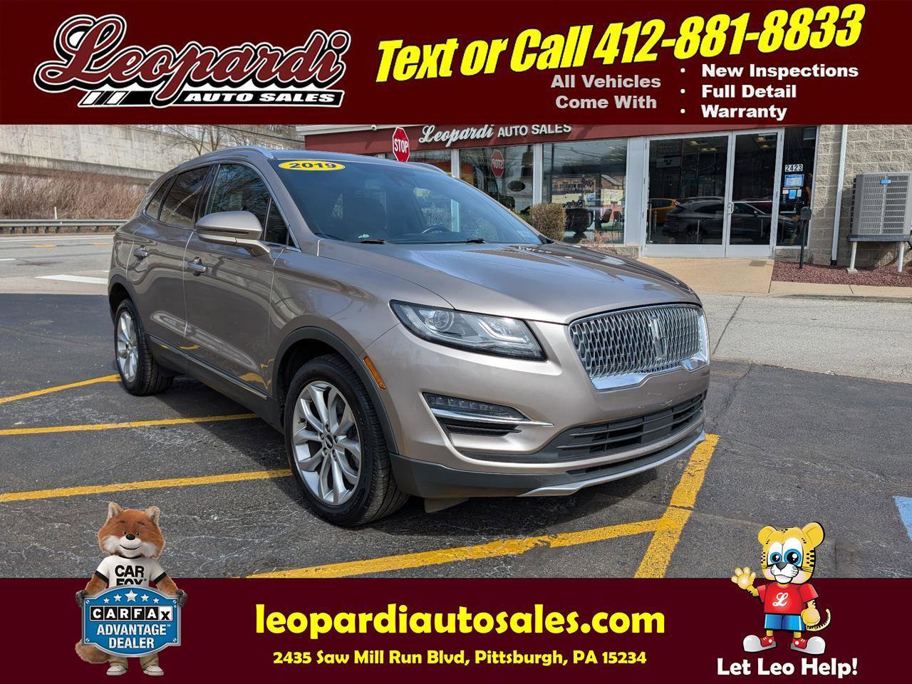 Used 2019 Lincoln MKC Select w/ Select Plus Package image 1