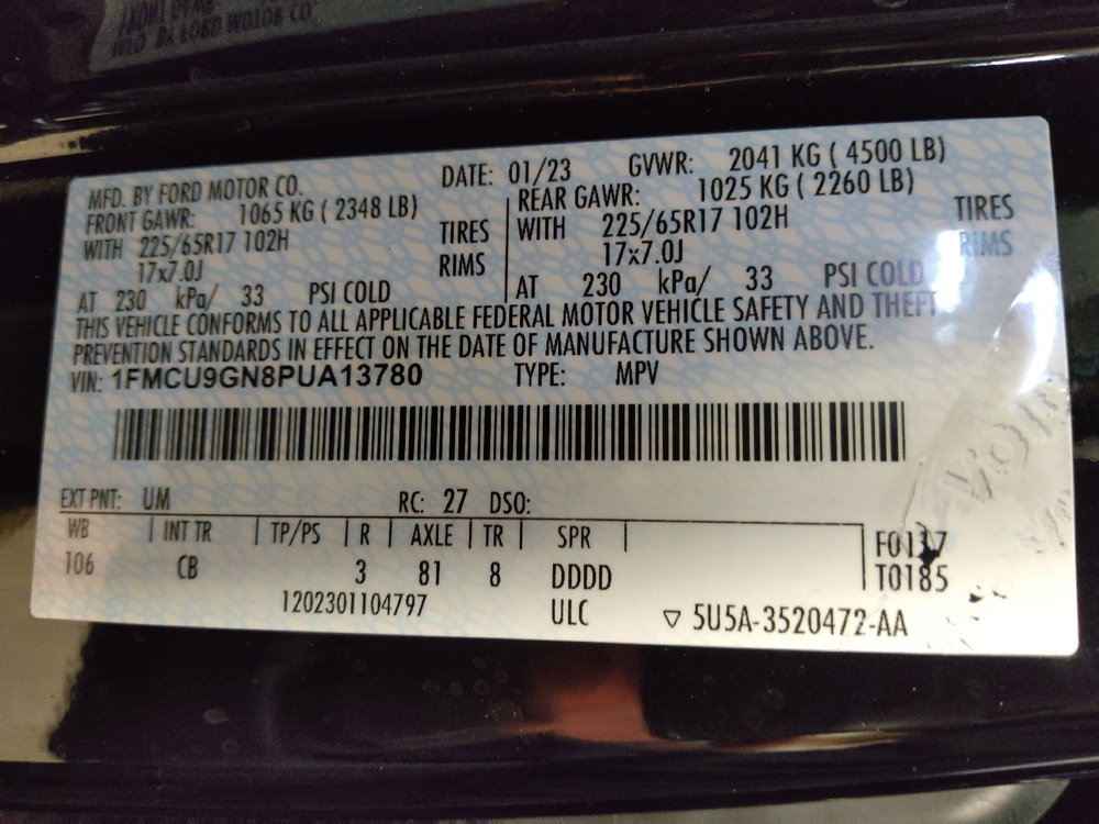 Used 2023 Ford Escape Active image 33