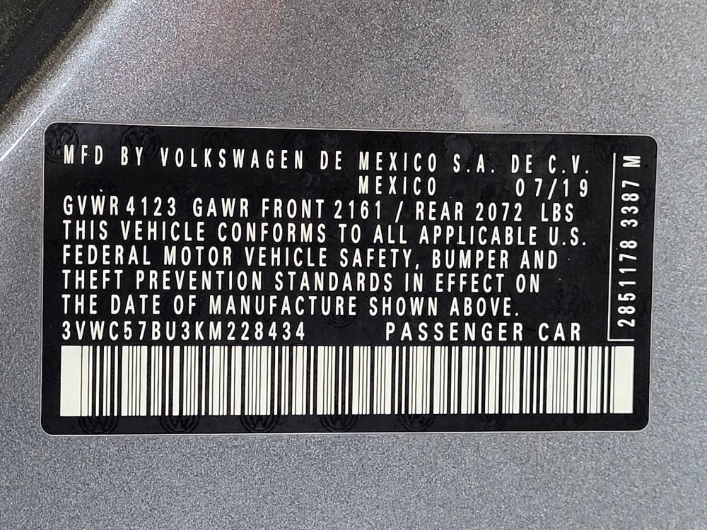 Used 2019 Volkswagen Jetta S w/ Driver Assistance Package FWD image 33