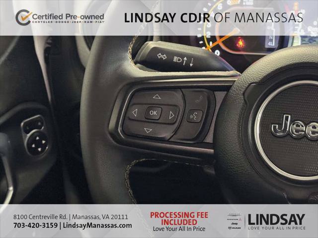Certified 2024 Jeep Wrangler Unlimited Sport AWD/4WD image 32
