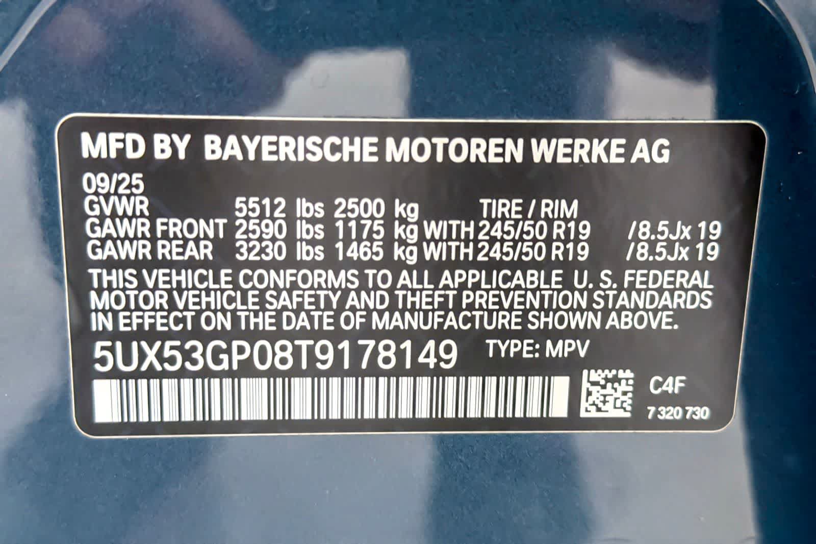 Used 2026 BMW X3 xDrive30i w/ Convenience Package AWD/4WD image 28