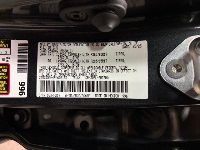 Used 2023 Toyota Tacoma TRD Sport AWD/4WD image 24