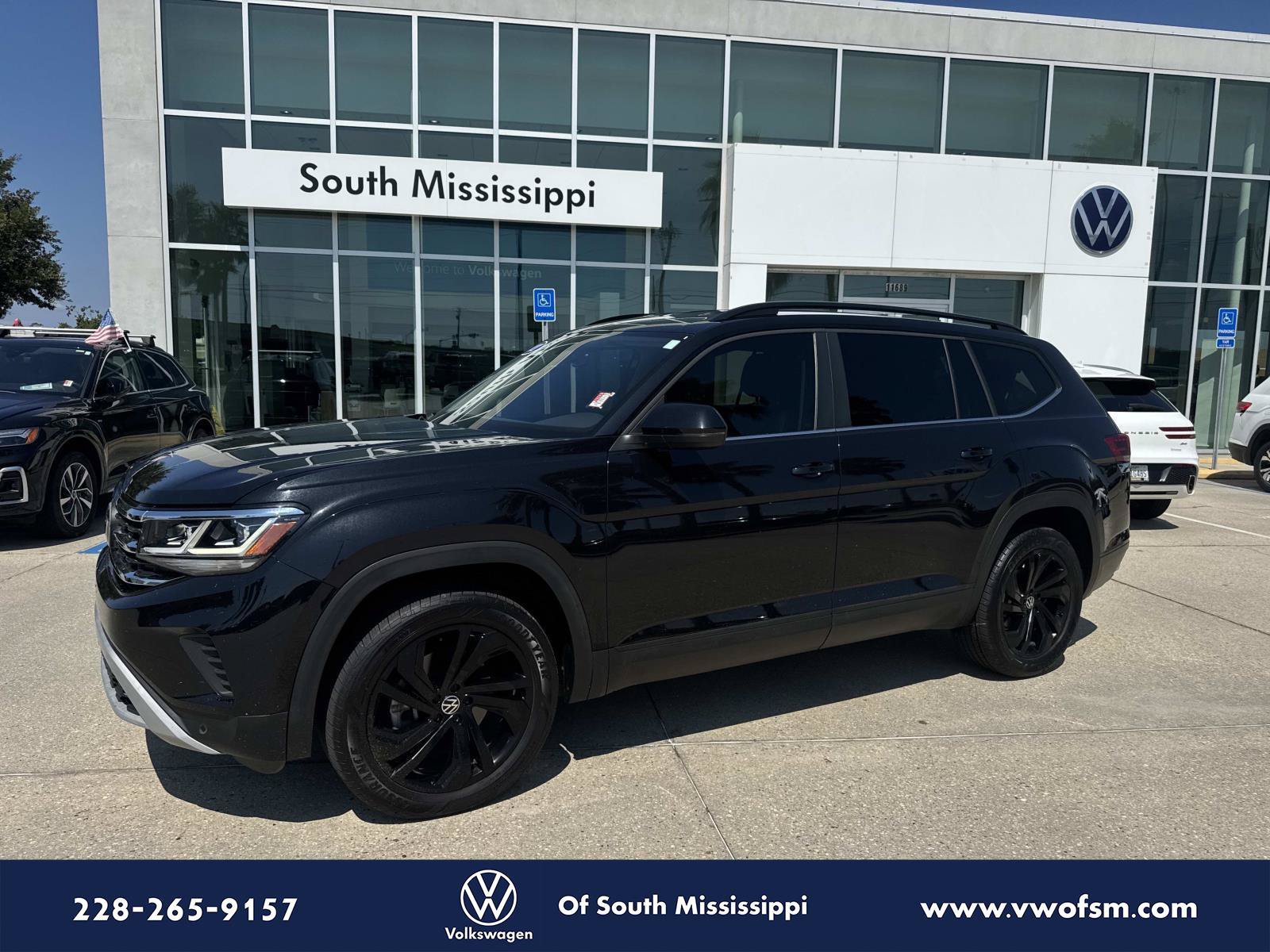Used 2021 Volkswagen Atlas SE w/ Towing Package