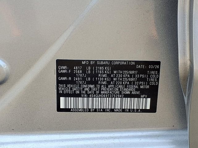 New 2026 Subaru Crosstrek 2.0i Premium AWD/4WD image 10