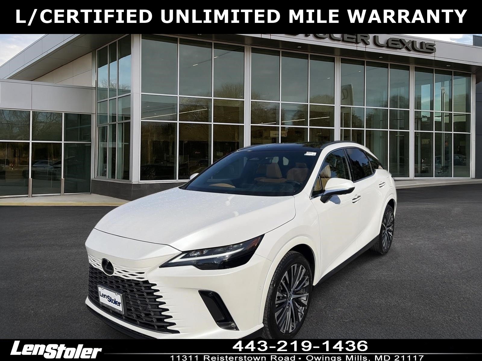 Certified 2023 Lexus RX 350 w/ Accessory Package (2T)