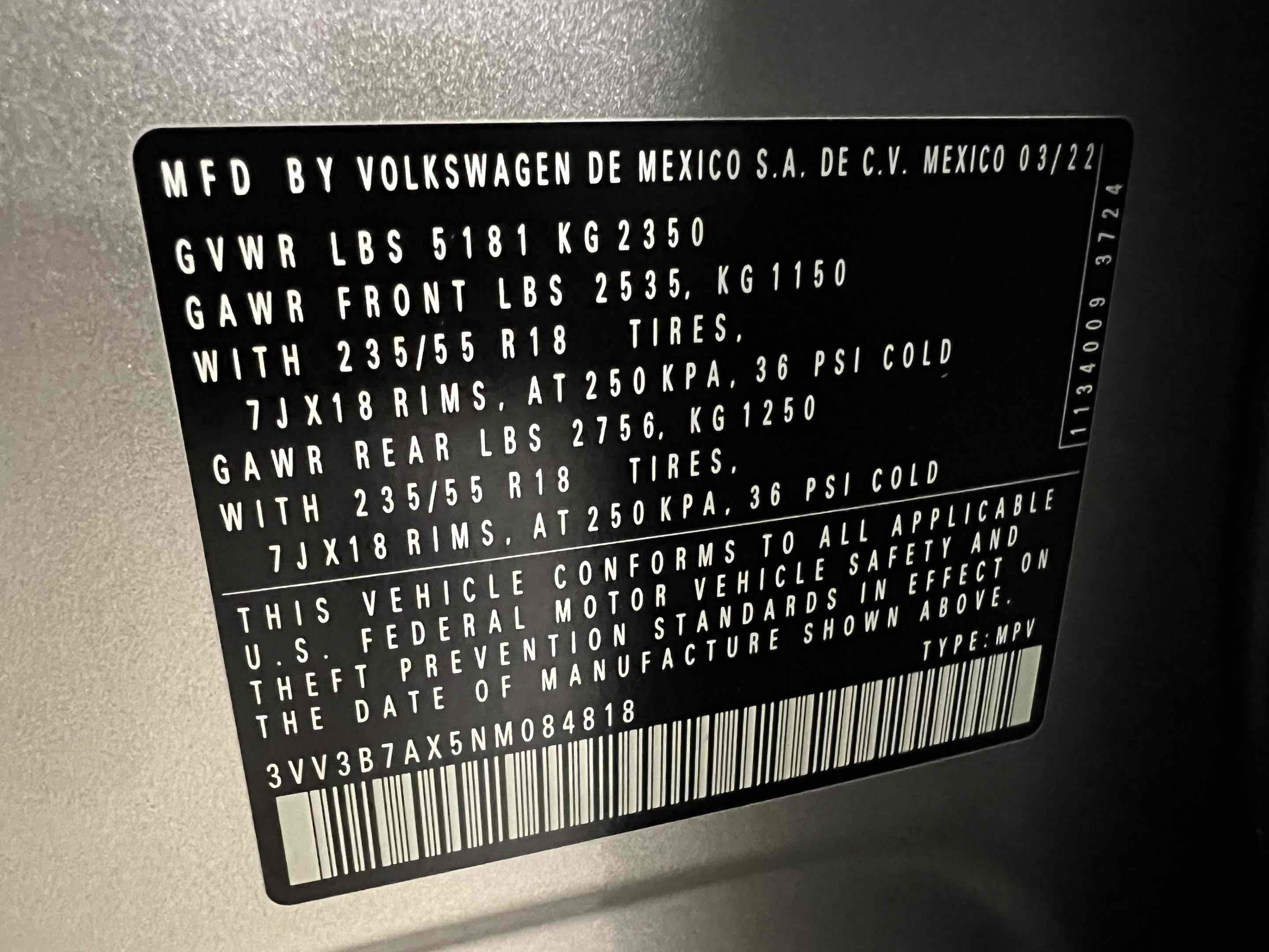 Used 2022 Volkswagen Tiguan SE image 13