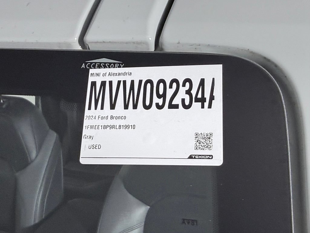 Used 2024 Ford Bronco Black Diamond w/ Sasquatch Package AWD/4WD image 37
