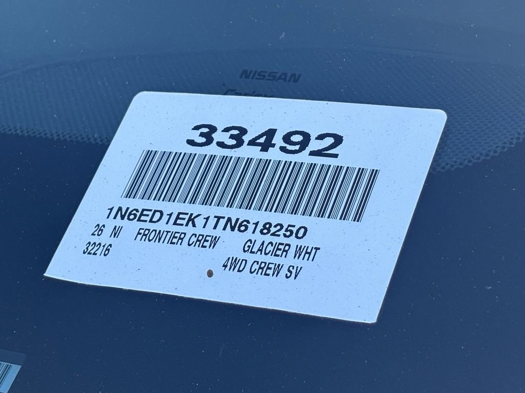 New 2026 Nissan Frontier SV w/ SV Convenience Package image 22