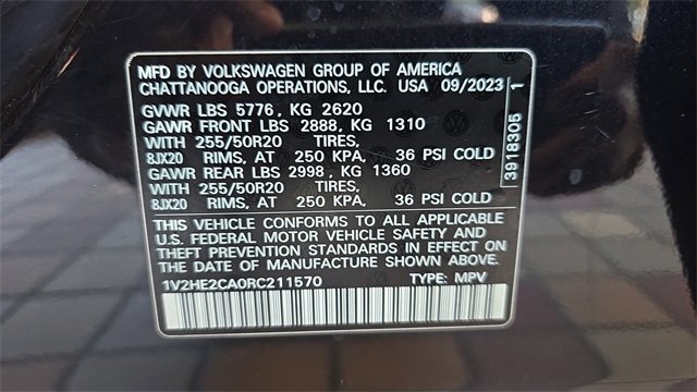 Used 2024 Volkswagen Atlas Cross Sport SE image 31
