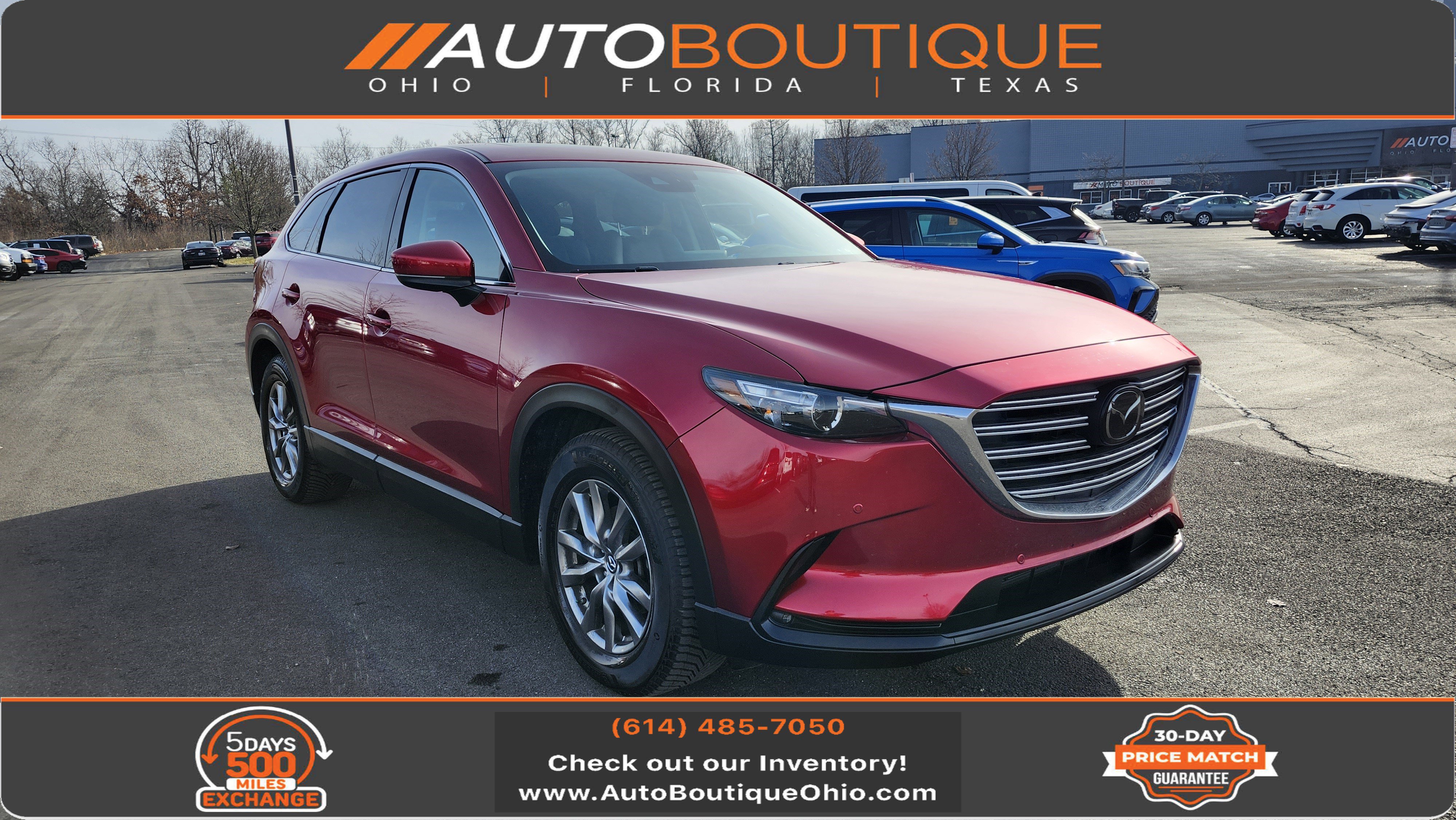 Used 2019 MAZDA CX-9 Touring w/ Touring Premium Package image 1