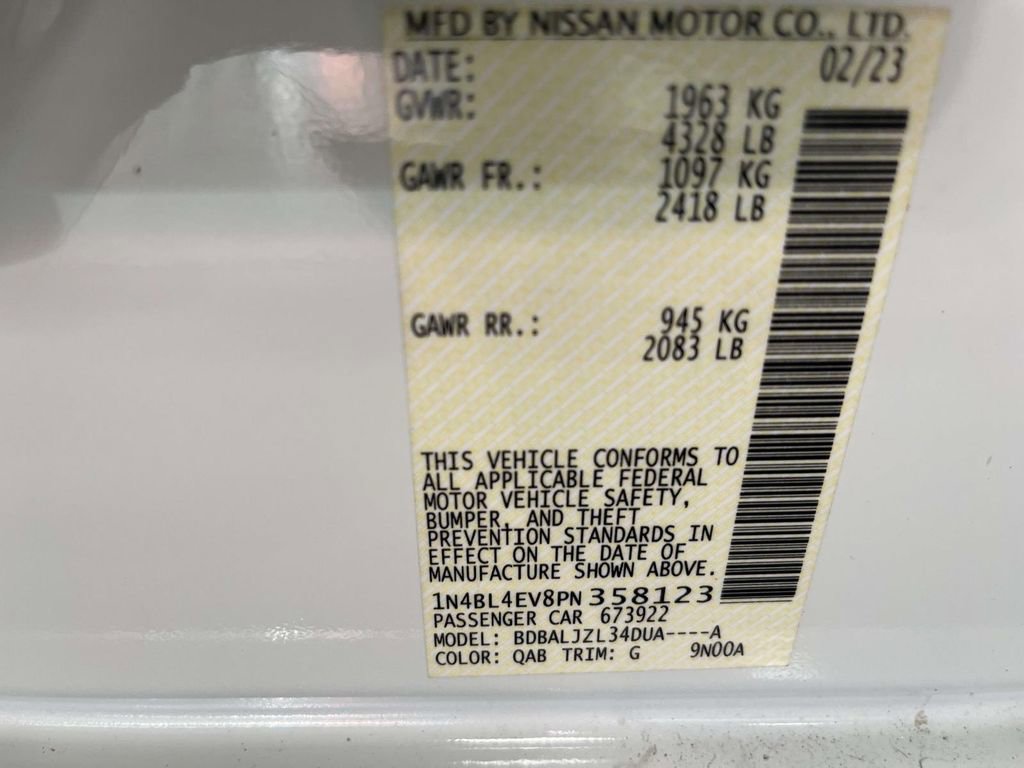 Used 2023 Nissan Altima 2.5 SL FWD image 28