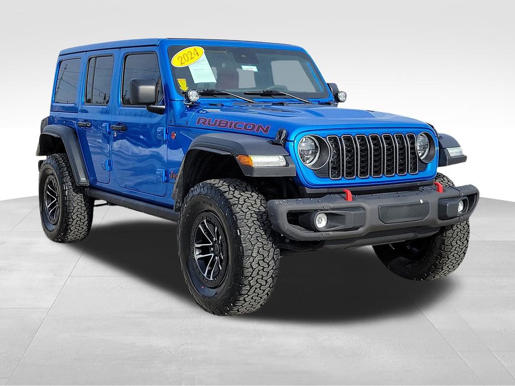 Used 2024 Jeep Wrangler Unlimited Rubicon w/ XTREMEE 35" Tire Package image 3