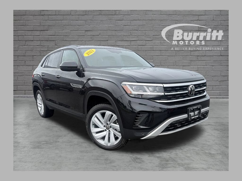 Used 2021 Volkswagen Atlas Cross Sport SE w/ Panoramic Sunroof Package AWD/4WD 360° Tour