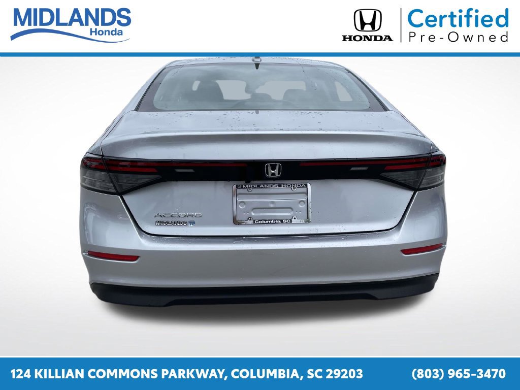 Certified 2025 Honda Accord LX image 5