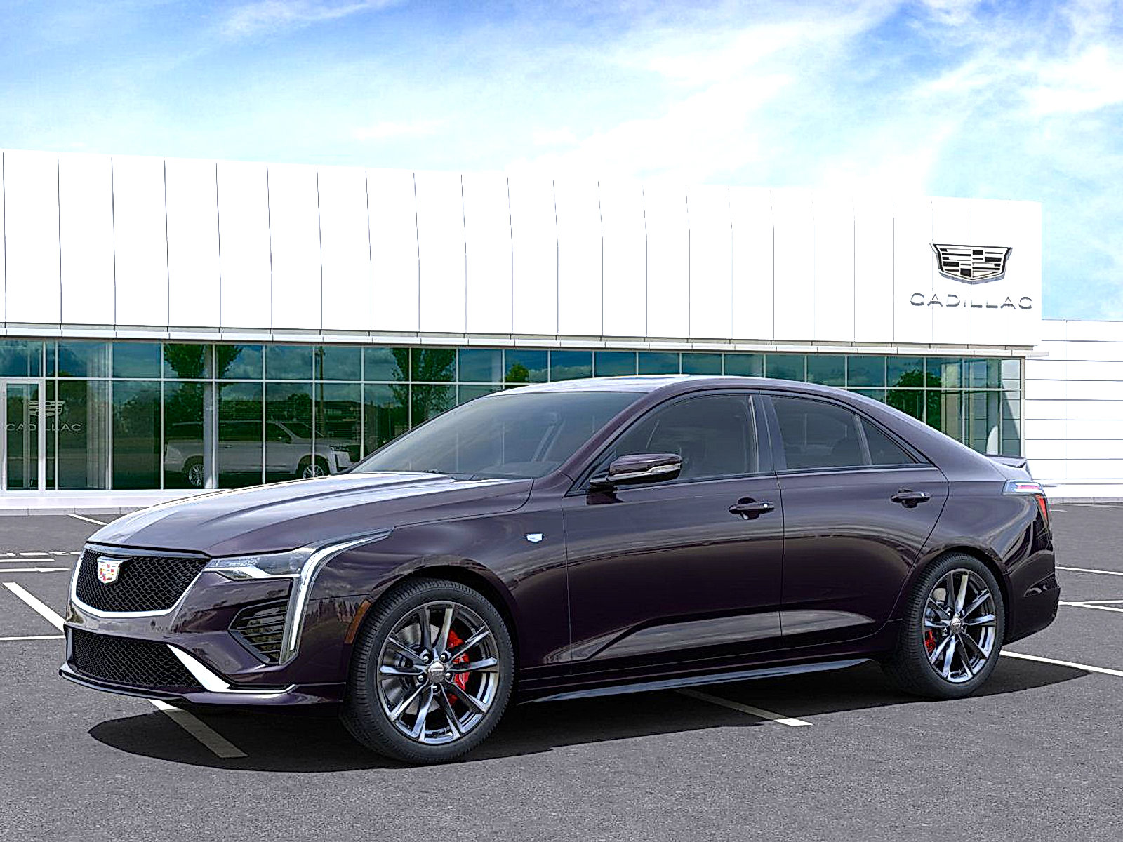 New 2025 Cadillac CT4 Sport w/ Super Cruise Package AWD/4WD image 2