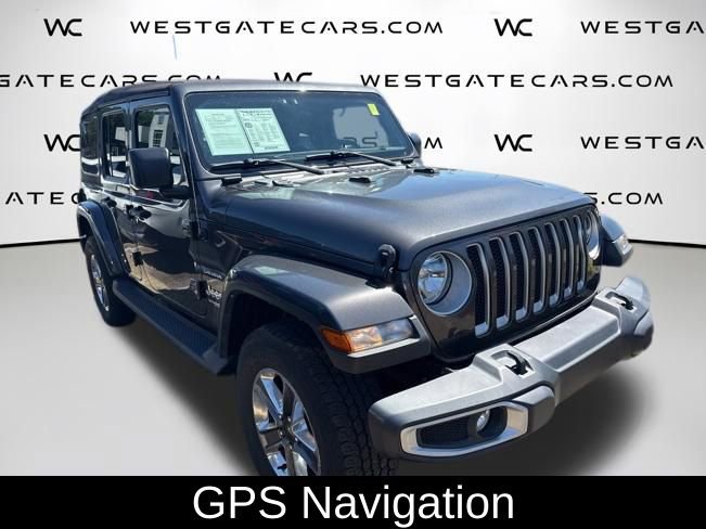 Used 2021 Jeep Wrangler Unlimited Sahara AWD/4WD image 4