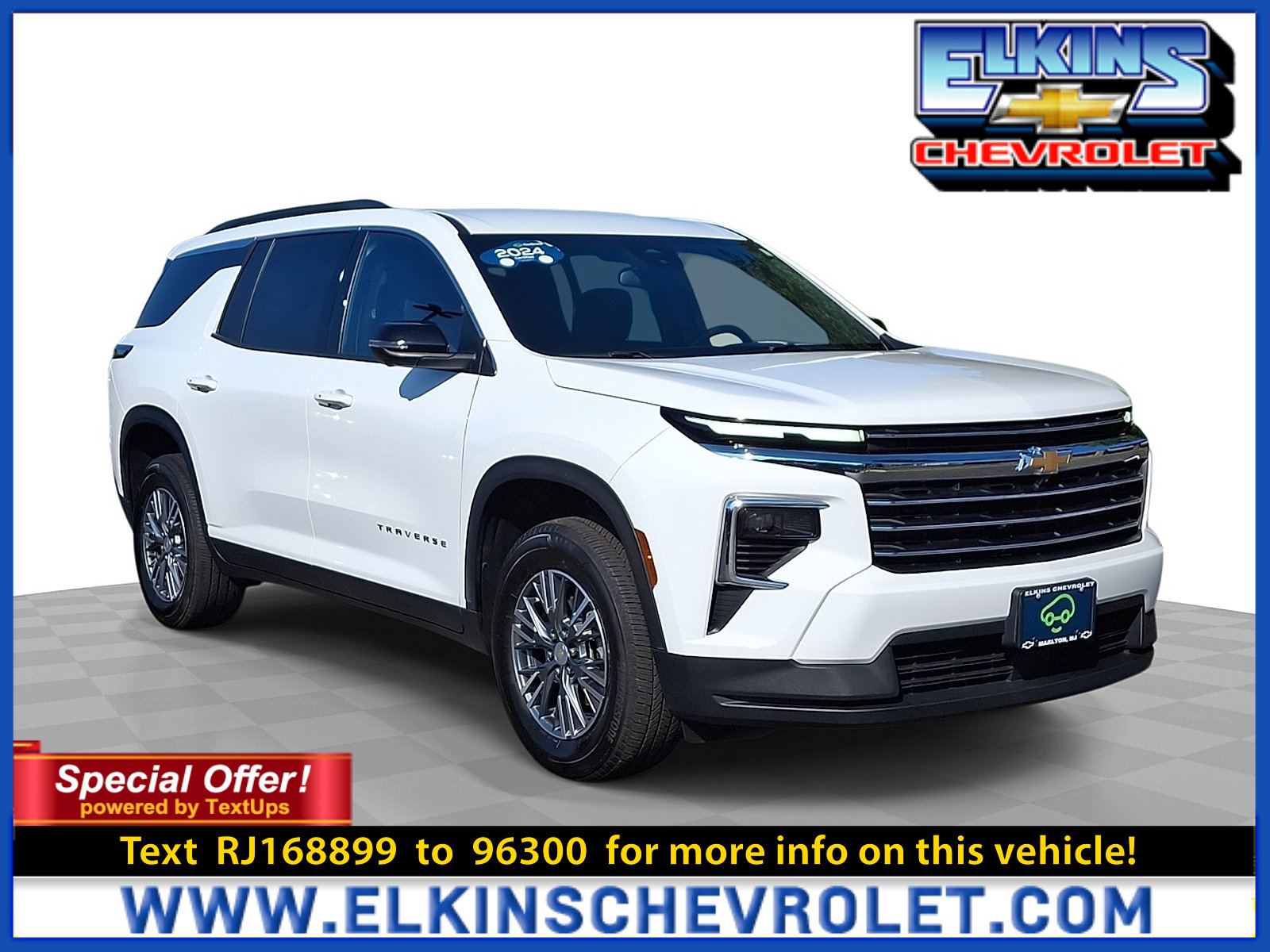 Certified 2024 Chevrolet Traverse LT