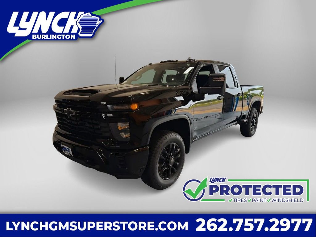 New 2025 Chevrolet Silverado 2500 Custom w/ Custom Value Package