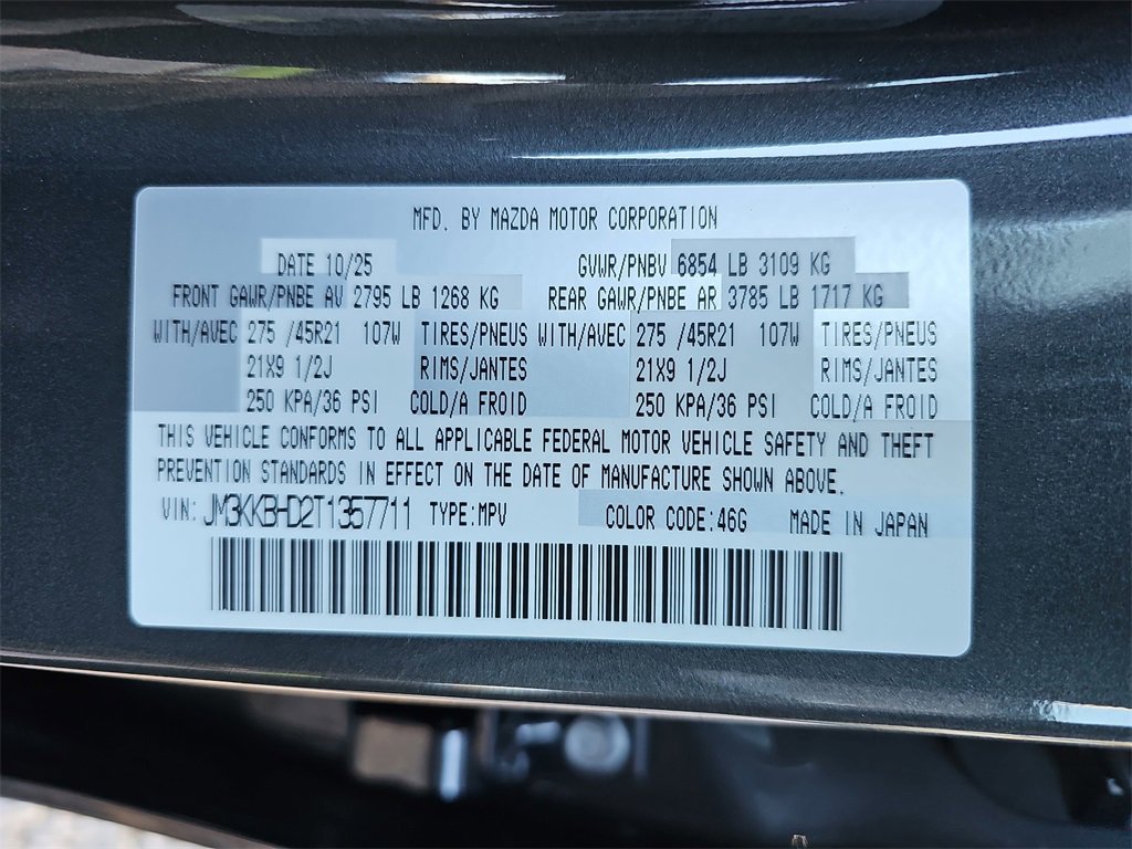 New 2026 MAZDA CX-90 3.3 Turbo w/ Preferred Package image 36