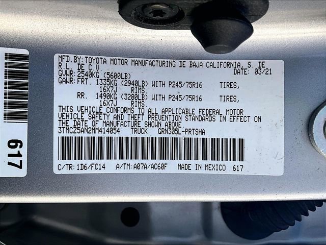Used 2021 Toyota Tacoma SR5 image 34