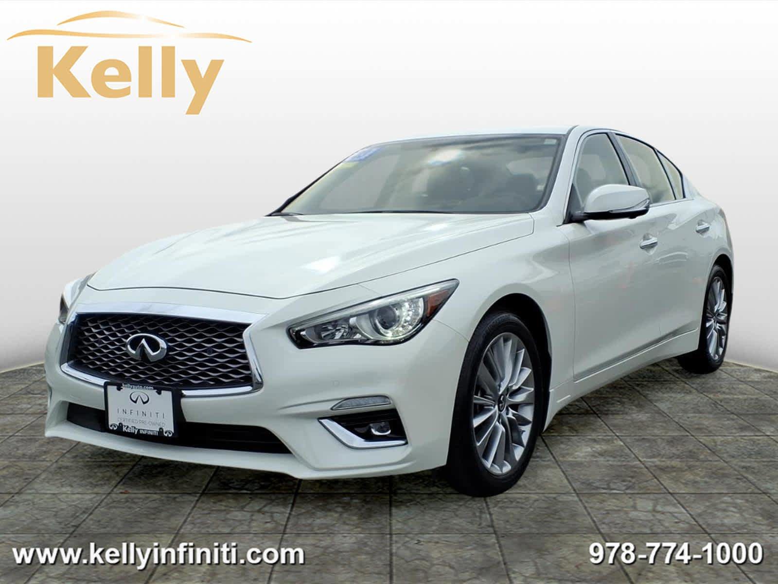 Certified 2023 INFINITI Q50 Luxe w/ Cargo Package