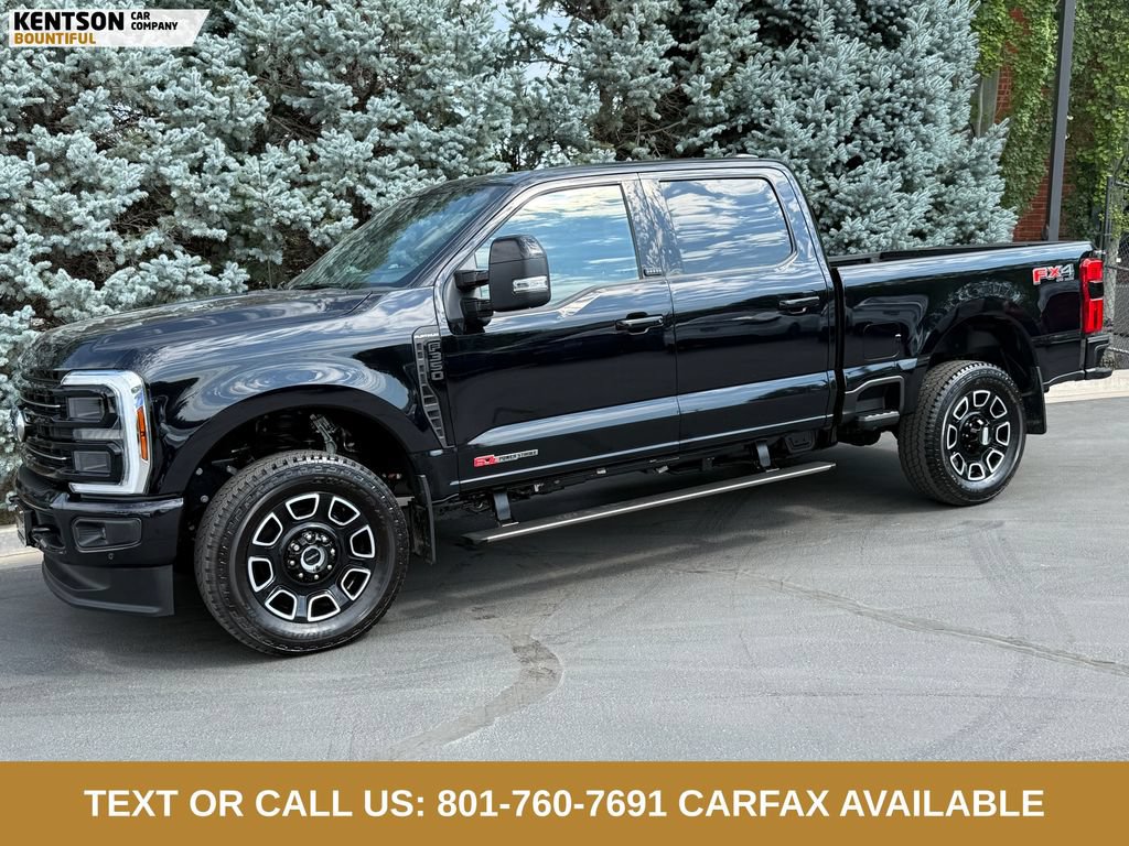 Used 2025 Ford F350 Platinum w/ FX4 Off-Road Package