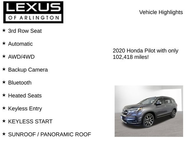 Used 2020 Honda Pilot Elite image 7