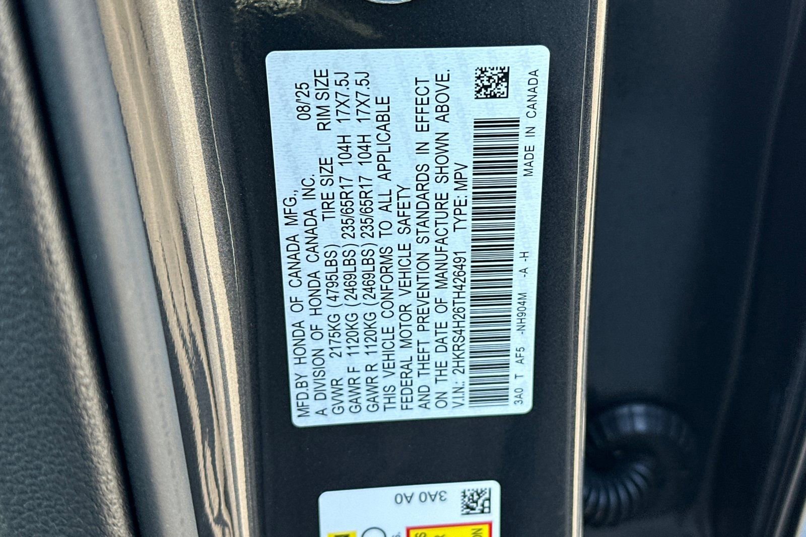 New 2026 Honda CR-V LX image 33