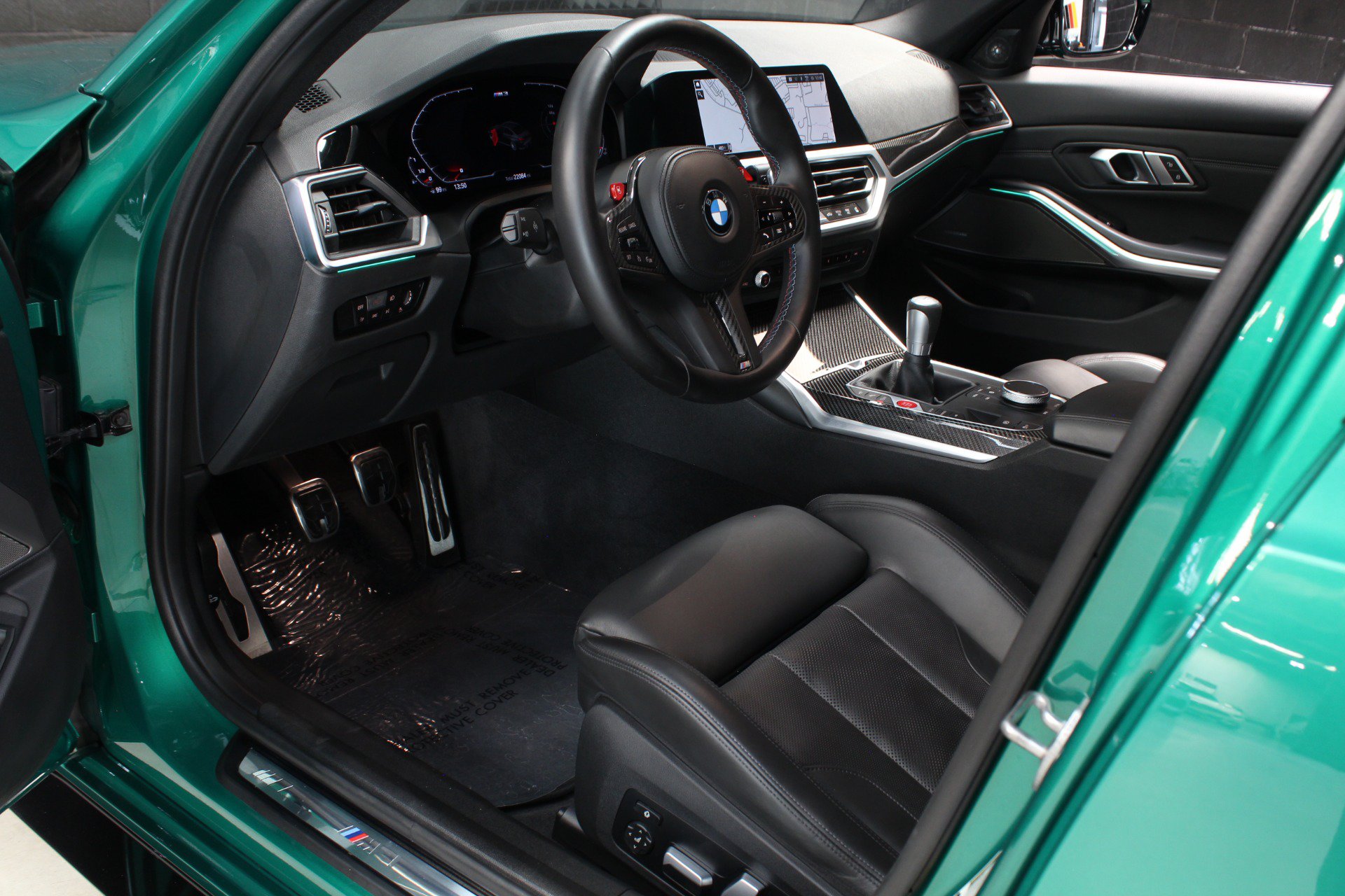 Used 2021 BMW M3 w/ Parking Assistance Package RWD image 46