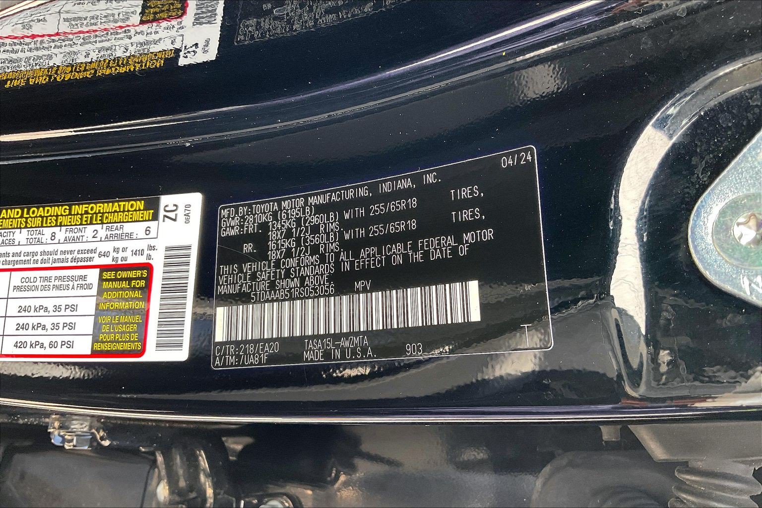 Used 2024 Toyota Grand Highlander AWD image 36