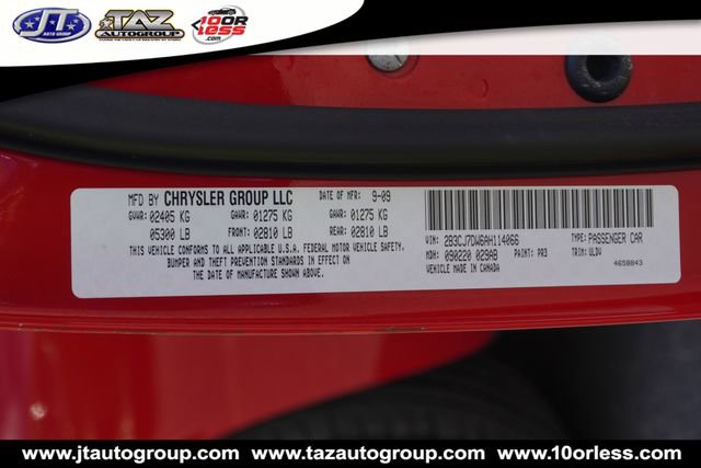 Used 2010 Dodge Challenger SRT8 w/ SRT Option Group II RWD image 23
