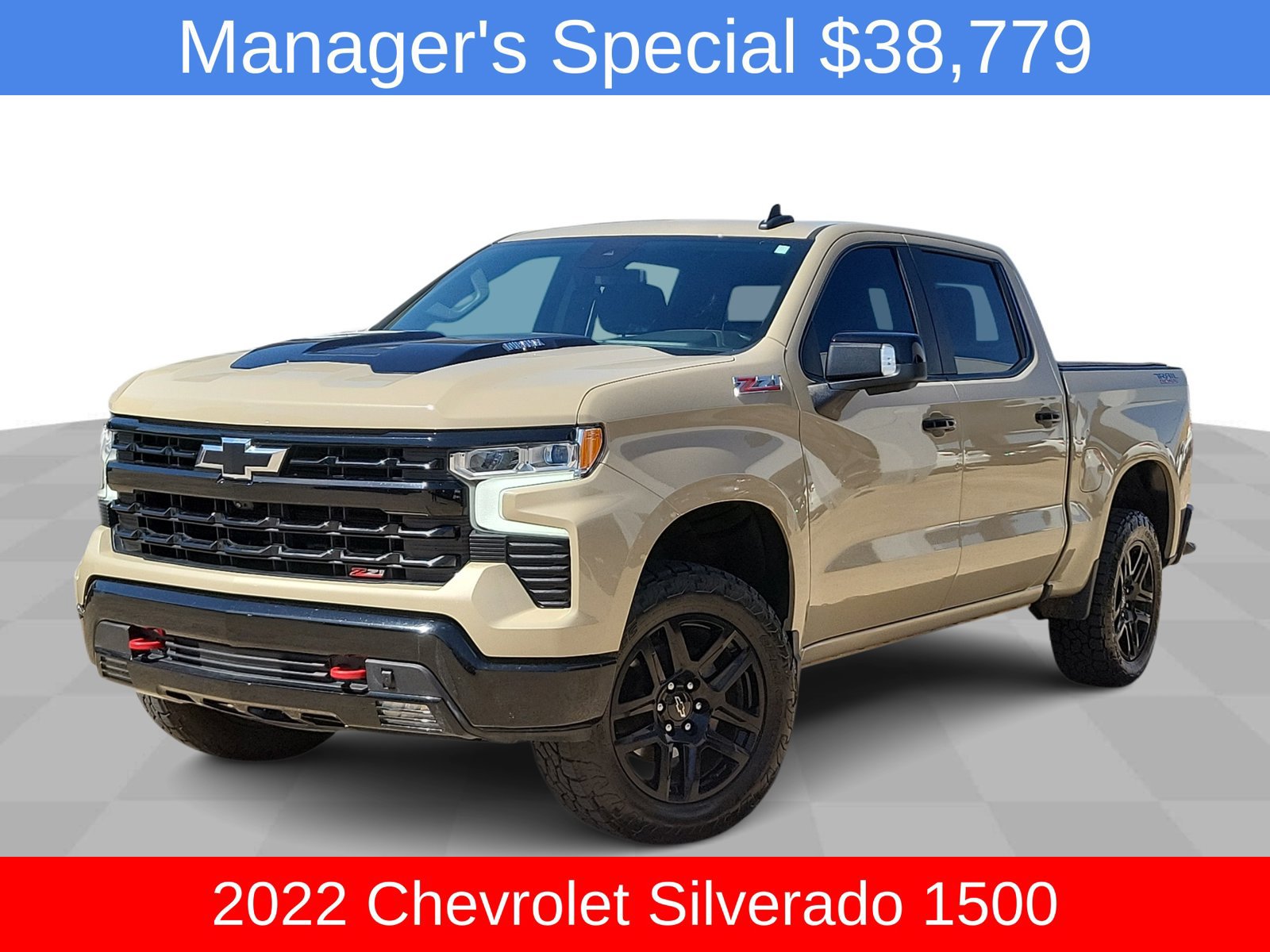 Used 2022 Chevrolet Silverado 1500 LT Trail Boss w/ LT Trail Boss Premium Package AWD/4WD 360° Tour