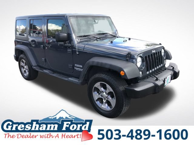 Used 2017 Jeep Wrangler Unlimited Sport w/ Max Tow Package AWD/4WD image 16