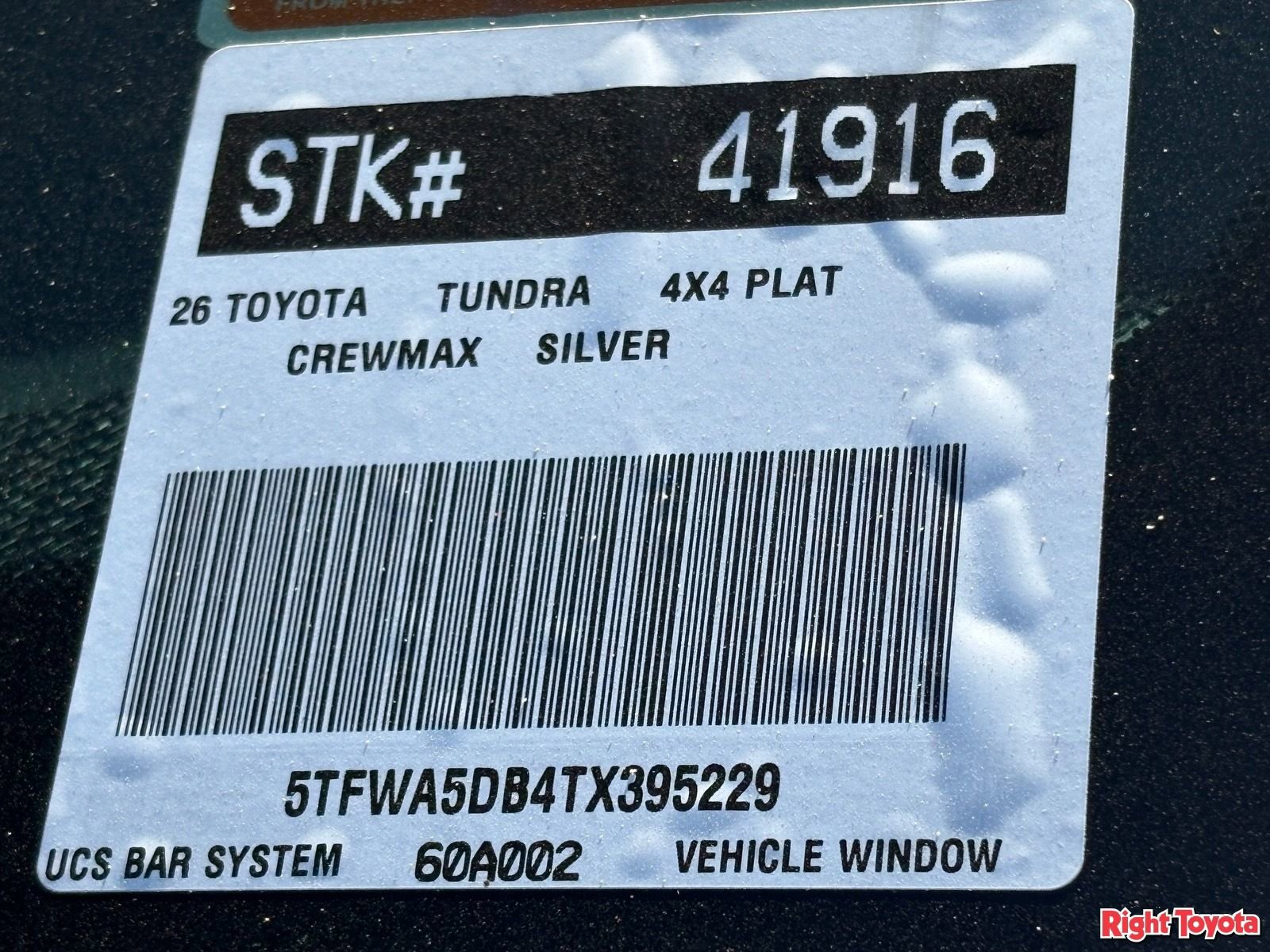 New 2026 Toyota Tundra Platinum image 27